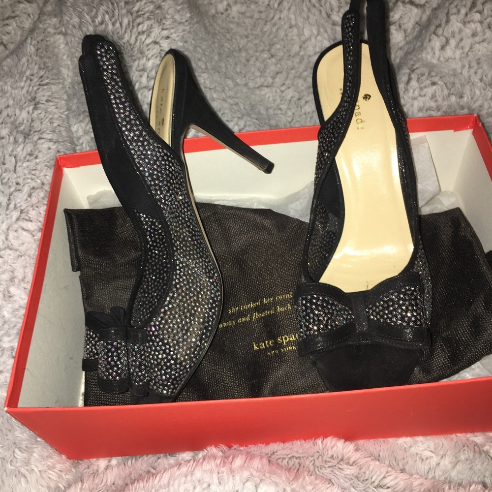 Kate Spade Jacqueline Glitter Slingback